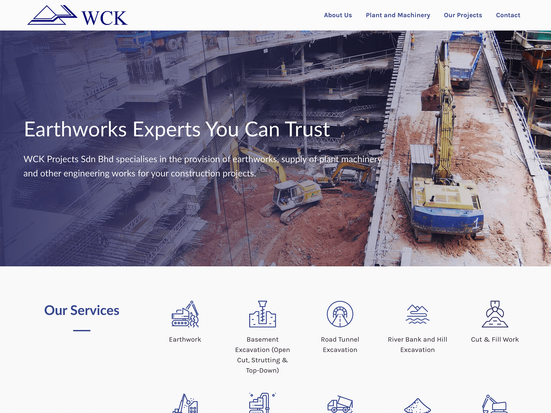 WCK Projects website